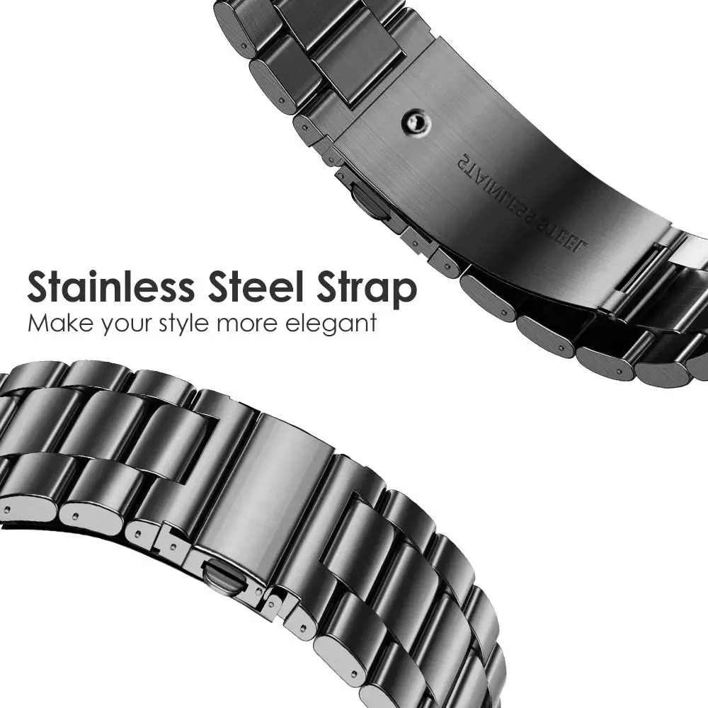 Elegant Stainless Steel Bracelet for Smartwatch Wristbands