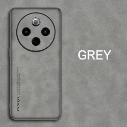 Elegant Skin Feel Чехол для Phone Cases Back Cover - Premium Protection Bumper s Coque for Vivo iQOO Z10 (GRAY)