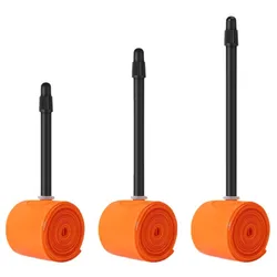 Ultra Light TPU Inner Tube - French Air Nozzle, Portable Riding Accessory, Orange - 85mm (1pcs)