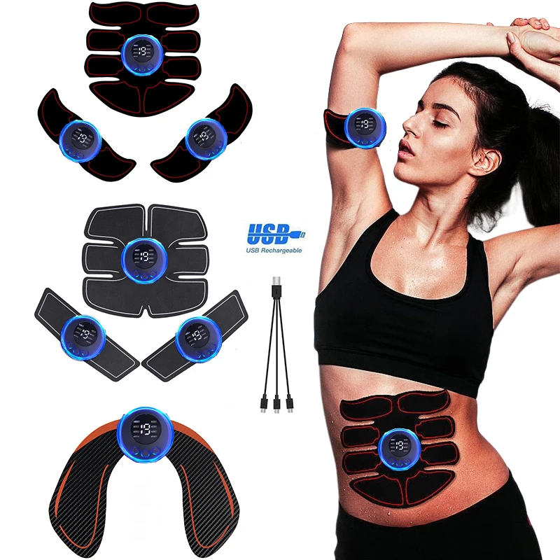 Rechargeable EMS Muscle Stimulator and Full Body Massager