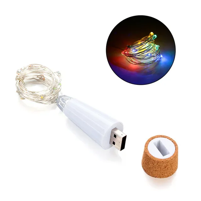 ตัวเลือกสินค้า ไฟ LED ตกแต่งห้องนอน งานแต่งงาน คริสต์มาส USB ชาร์จ