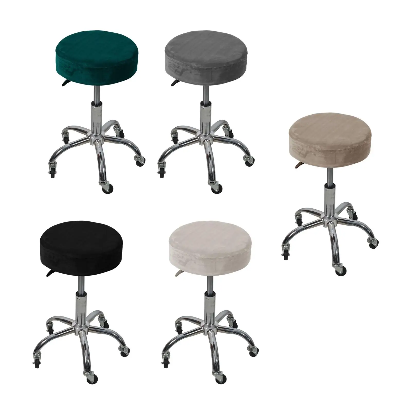 Stool Cover Replacements Cover Dustproof Washable for Coffee Shop Bar Office