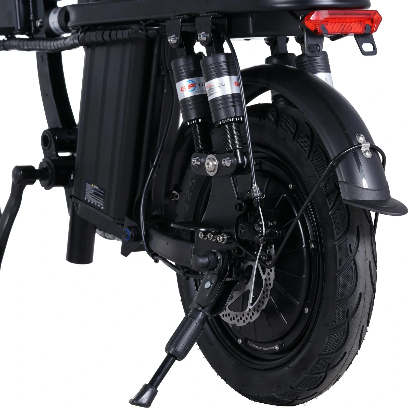 GLEERIDE A9 14" Mini Folding Electric Bike 750W Peak Motor 48V 15Ah Battery