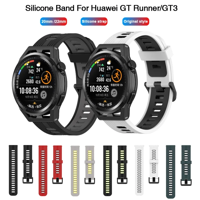 Easyfit-Correa de silicona deportiva para HUAWEI WATCH GT Runner, Pulsera  Original de 46MM, GT2 Pro, 1:1 - AliExpress