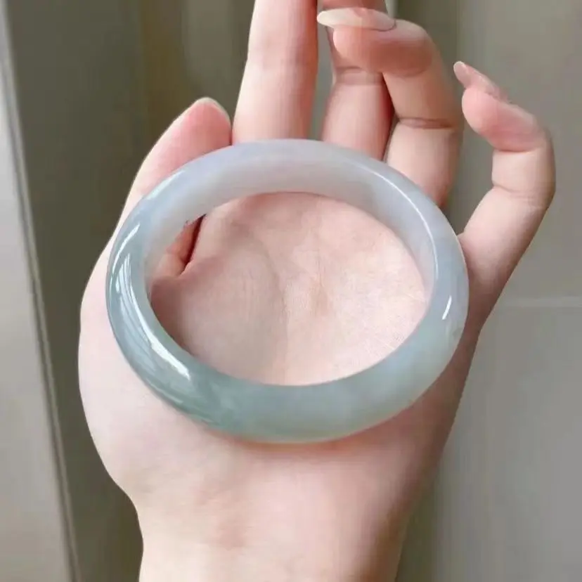 

Zheru Jewelry Natural Myanmar Jade 54mm-62mm bracelet exquisite princess bracelet send girlfriend send mom