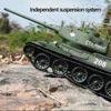 Henglong T34 Remote Control Tank  Off-road Vehicle Model 3909 Metal Adult Multi-function Battle Competitive Simulation Boys Toys 4