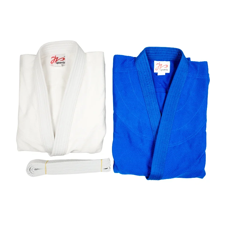 Karate Uniform Judo Gi 450gsm Tops 240gsm Pants Single Weave With White Belt