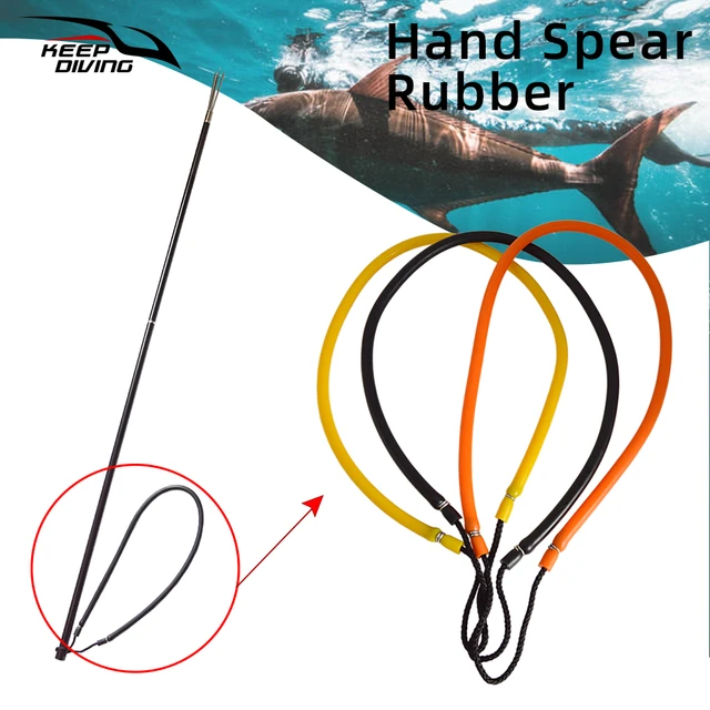 Spear Sling Speargun Rubber With Strong Tension Hawaiian Sling For Fishing  Speargun Pole Spear Sling Eject The Harpoon Dropship - AliExpress