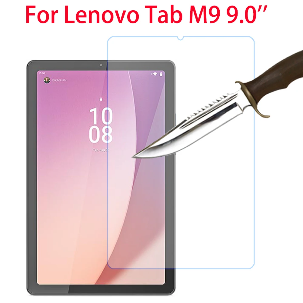 2X Tempered Glass Screen Protector For Lenovo Tab M9 (2023) 9 Inch