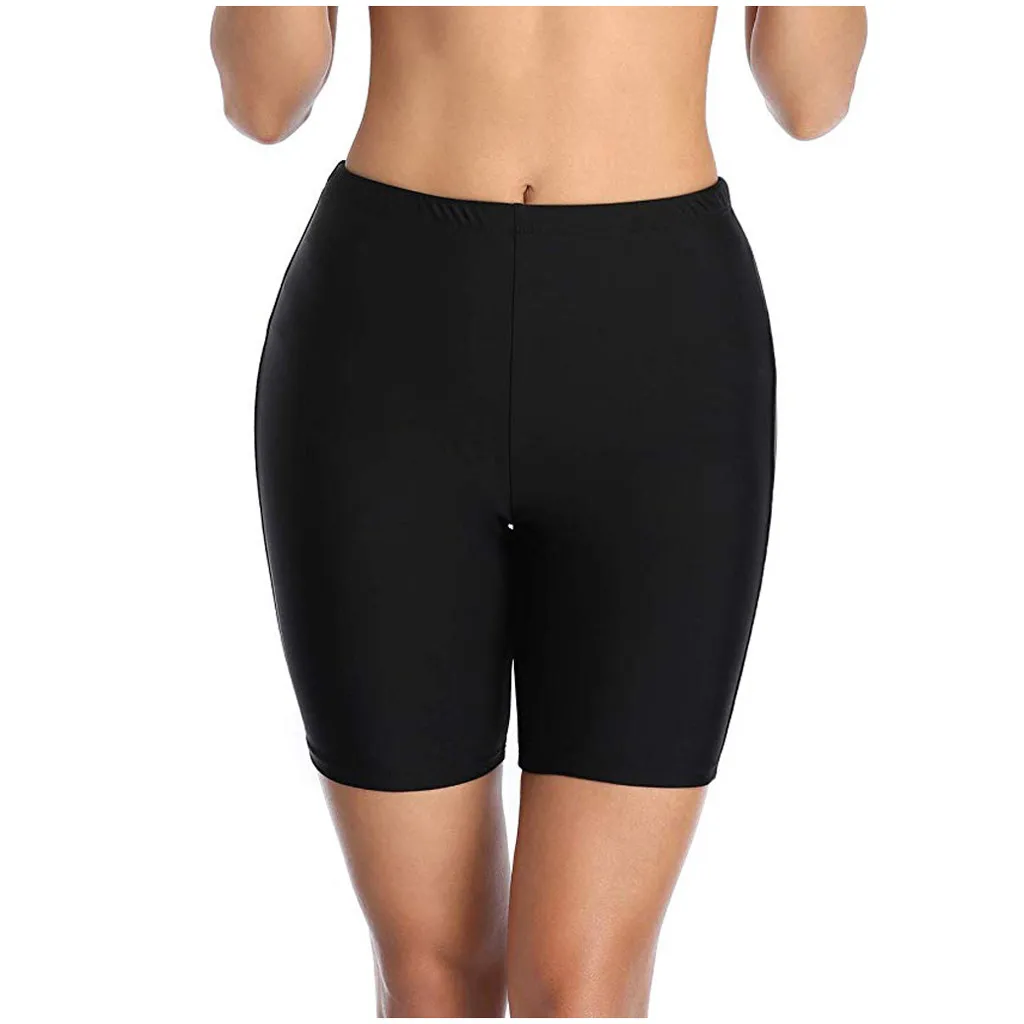 Women High Waist Sports Shorts Biker Shorts Summer Casual Sexy Skinny Fitness Bodycon Solid Cycling Slim Bottoms Femme #T2G hotpants Shorts