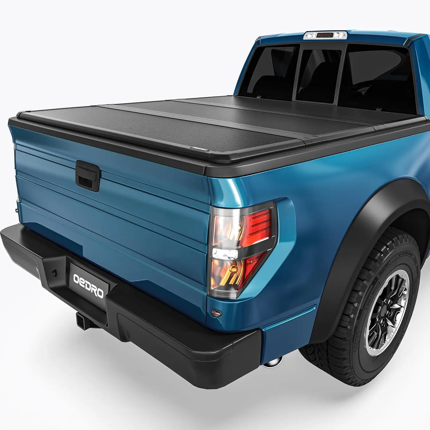 Hard -fold Cover Fold Truck Bed Covers Compatible with Ford F-150 2009-2014 with 5.5 Feet Bed
