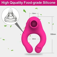 Penis Penis Ring Vibrator für Männer Verzögerung Ejakulation Stimulator Kitzler Sauger Schwanz Vergrößerung sring Sexspielzeug für Männer Paare Erwachsenen waren 6
