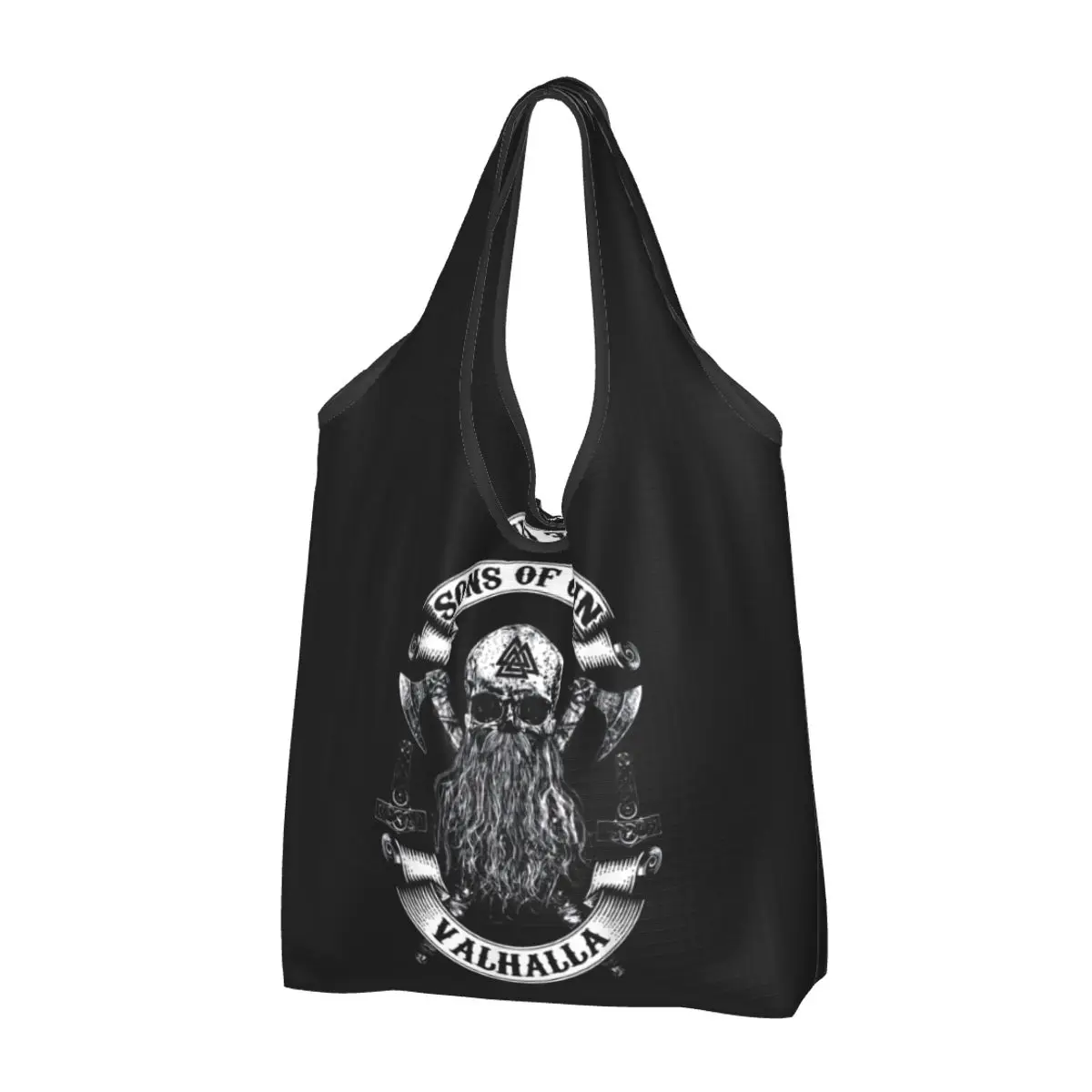 

Сумка-тоут для продуктов Sons Of Odin Valhalla, женская сумка-шоппер на плечо, вместительная сумка