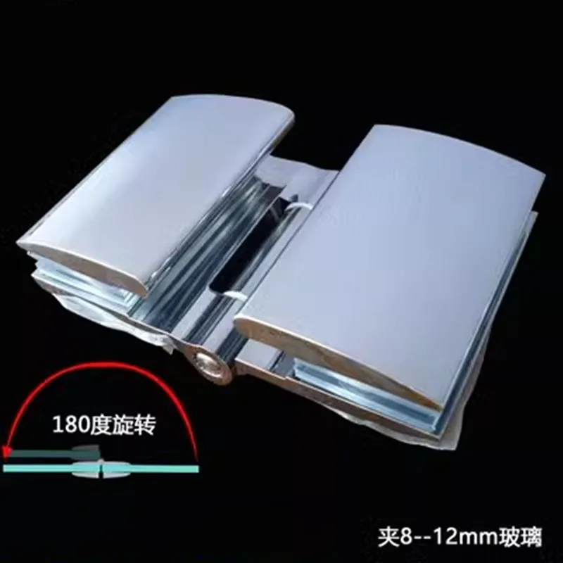 304 Stainless Steel Precision Cast Thickened Polished Shower Room Bathroom Door Screen With Inner Glass Clip Hinge(XYGL-18) stainless steel hinges door hinges
