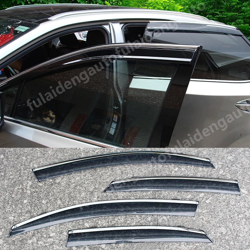 4pcs For Lexus Rx330/350/400h/450h/ 20162021 Window Visor Vent Shade