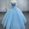 Jancember Princess Quinceanera Dresses 2023 Cap sleeve Ball Gown Sequins Short Sleeves Square Collar Lace Up Bar Mitzvah DY6609 3