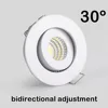 10 Pcs Aluminium led mini down light 5W spot light recessed lights DC12V ceiling light 3000K/4000K/6000K Opening: 45mm-50mm 2