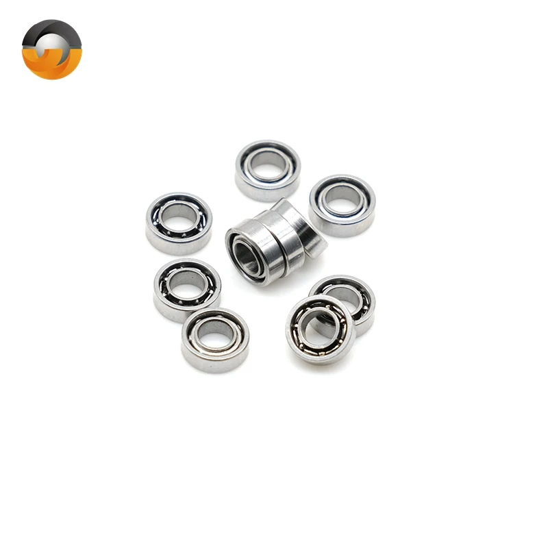 (10개) 440C 스테인레스 스틸 볼 베어링 SMR63 오픈 타입 3x6x2mm 소형 ABEC-9 정밀 베어링 3X6X2mm