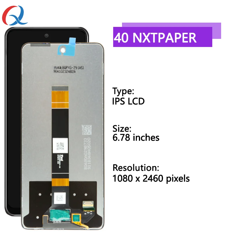 Tcl 40 nxtPaperの画面の交換,新しい携帯電話のlcds,液晶画面,tcl 40