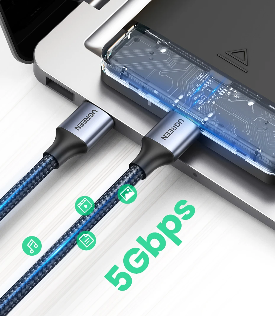 cabo um macho para masculino usb 3.0