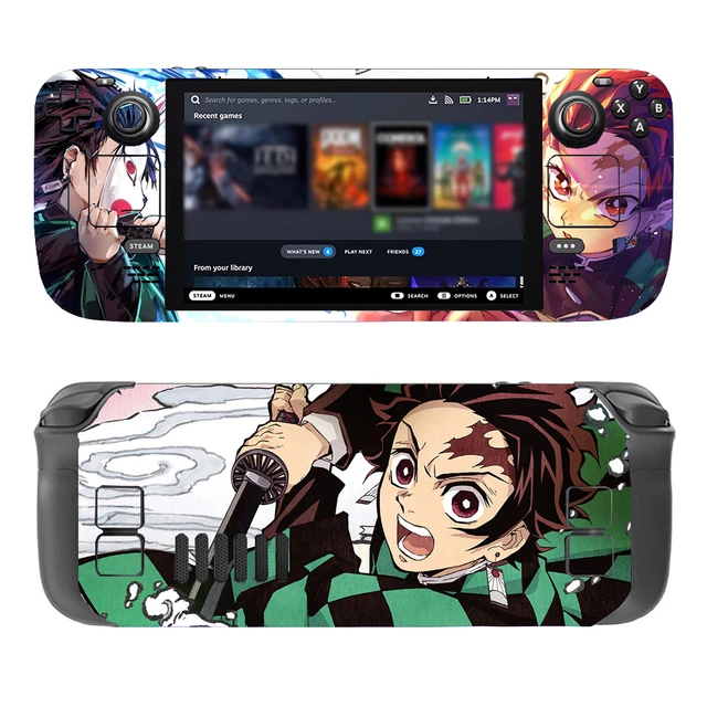 Demon Slayer Nintendo Switch Case, Pink Nezuko Switch skins