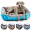 5 Sizes Large Dog Kennel Comfortable Cat Sofa Bed for Small Dog Nest Winter Warm Pet Cat Sleeping Bed Soft House Accessories