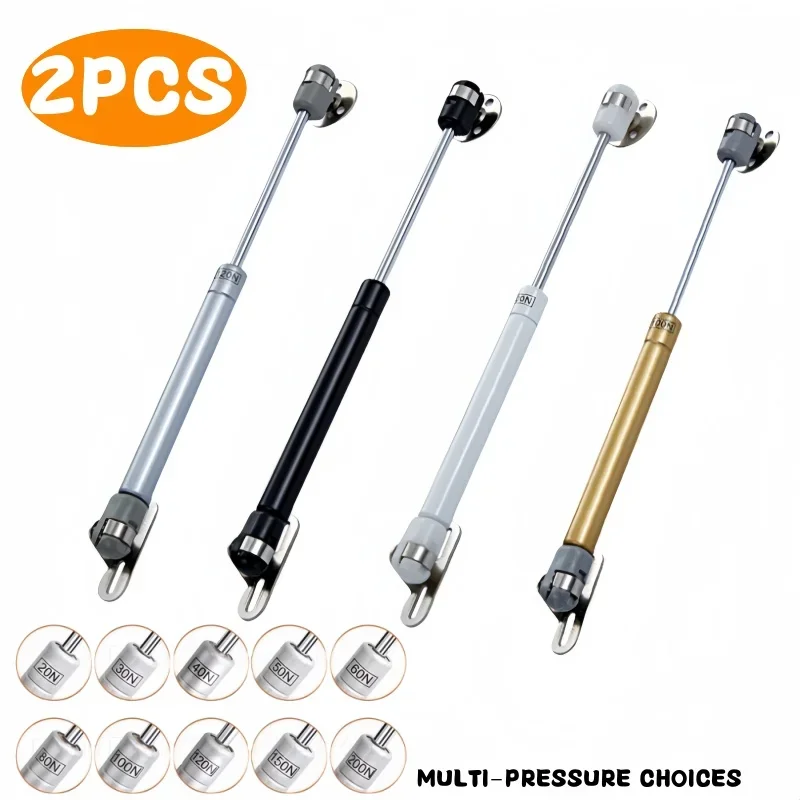 2Pcs Cabinet Door Gas Spring Hinge 3KG-20KG Gas Struts Kitchen Cupboard Hydraulic Hinge Strut Lid Support Box Furniture Hardware cabinet door hinges