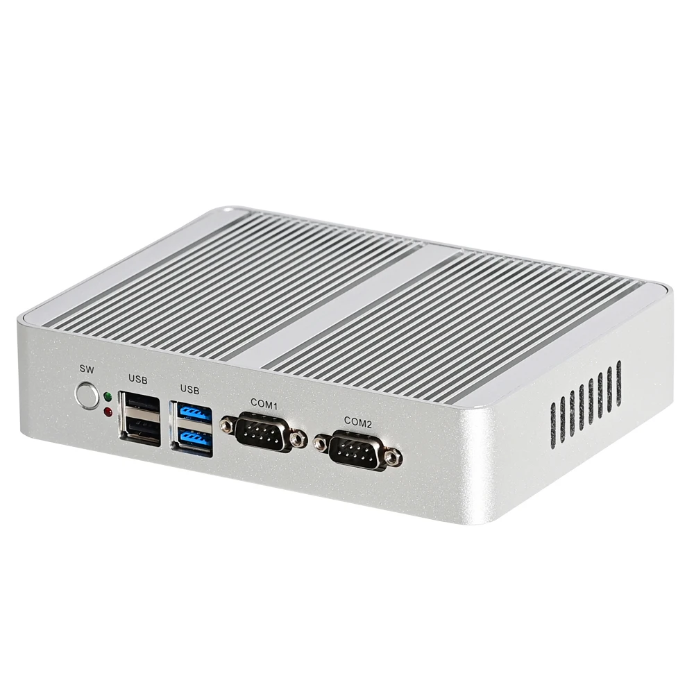 Mini PC Windows 11 CPU Intel Celeron J4105 Quad-Core 8G RAM 512GB SSD Computer Desktop Gamer 2*LAN 2*COM HDMI VGA  TV BOX HTPC
