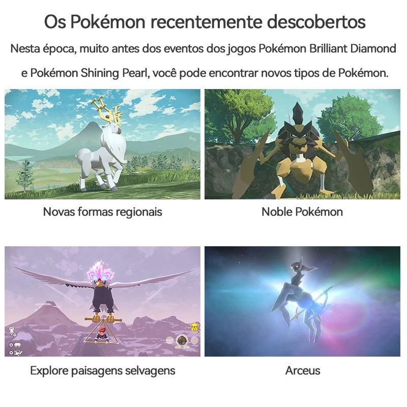 Nintendo Switch Jogos Pokemon Lendas Arceus Console Jogo Ação Rpg Gênero  Suporte Tv Tabletop Palm Modo Para Interruptor Oled Lite - Ofertas De Jogos  - AliExpress