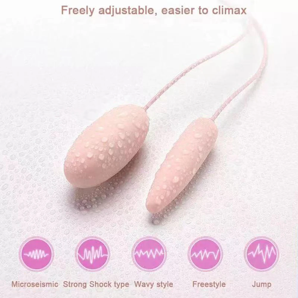 Vibrateur double à embout rond GALAKU pour stimulation clitoridienne, gode pour couples, sextoys pour femmes, Sexohop Pro ohop_voghion.com