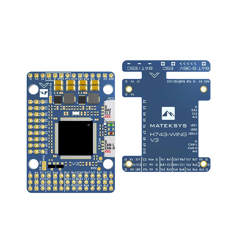 รูปสินค้า บอร์ดควบคุมโดรน MATEK H743-WING V3 พร้อม OSD