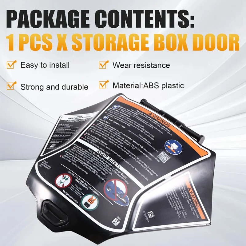 A32U-Glovebox Lid Storage Box Door Glove Box Cover Replaces For Seadoo GTX RXT WAKE PRO FISH PRO Number 264000132