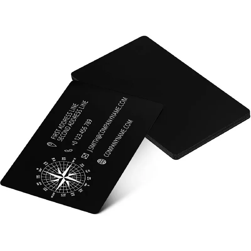 고품질 100매 맞춤형 PVC 명함 무료 디자인 풀컬러 인쇄 (기업 브랜딩용)