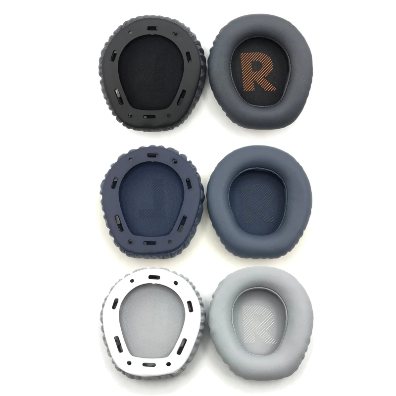 

Plastic Buckle Earpads forJBL QUANTUM-Q100 Headphone Thicken Foam Cushion Dropship