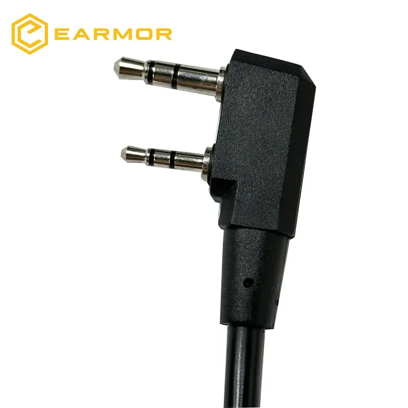 PTT Adapter EARMOR M52 Military Push To Talk Tactical Communications Headset PTT