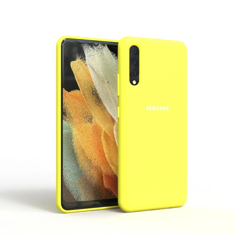 Silky Silicone Soft-Touch Back Protective Phone Case Cover