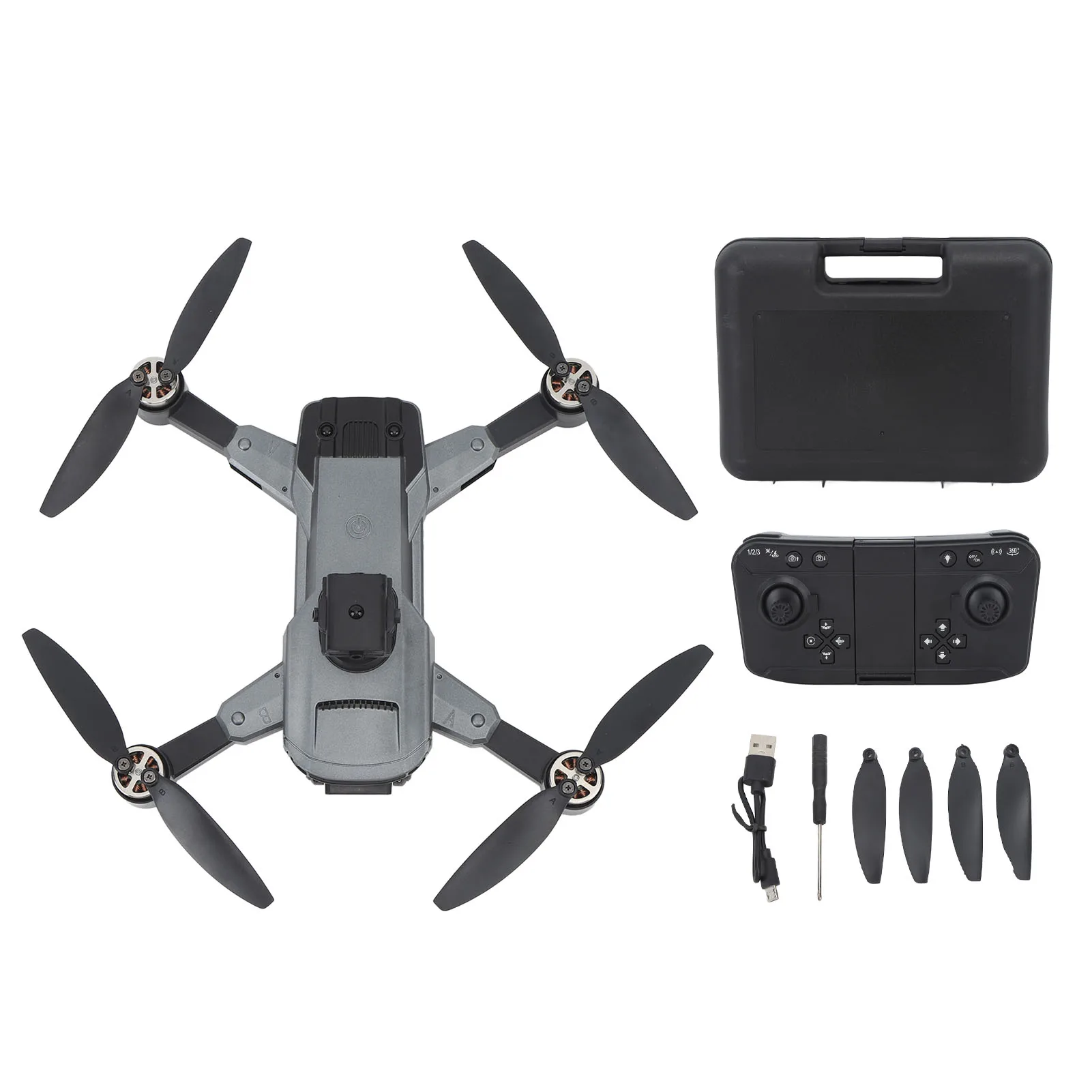 Folding Quadcopter 4 Way Obstacle Avoidance Gesture Photography Optical Flow Hovering S99MAX Drone for Kids for Outdoor Play