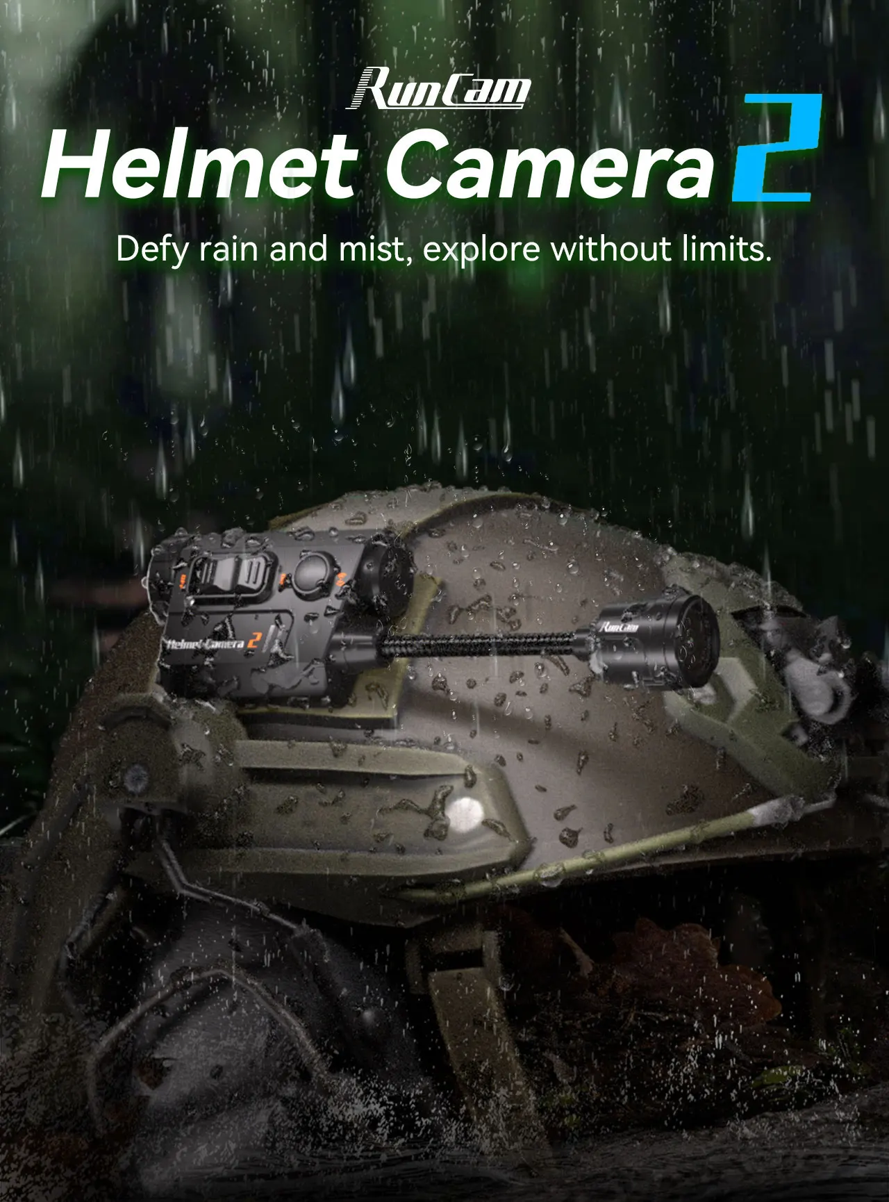 RunCam Helmet Camera 2 Helmetcam2  Night Recording Adjustable Lens Video Action Camera Repair Parts thumbnail 4