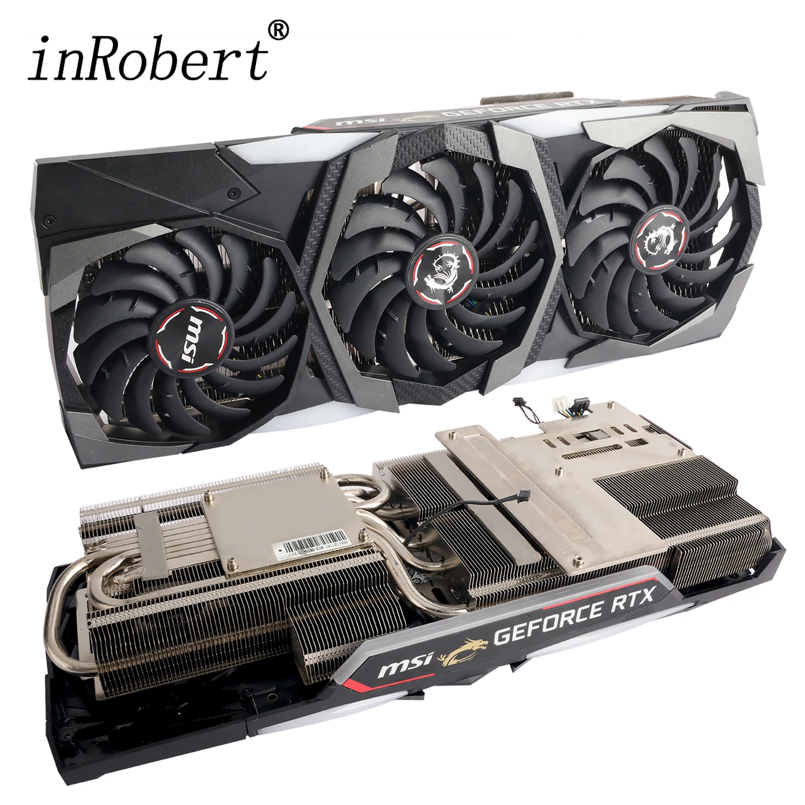 Para Msi Rtx 2080 Ti Gaming X z Trio Placa De V deo Dissipador Calor Para Msi Rtx 2080 Ti Gaming X z Trio Placa De V deo Dissipador Calor