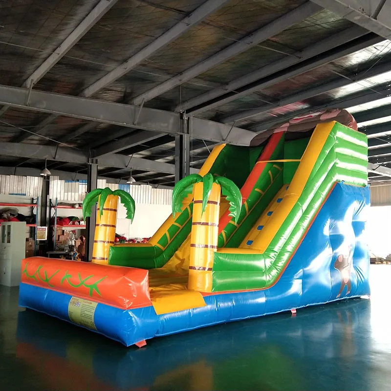 Inflatable Amusement Jumping Game Outdoor Backyard Monkey Slide Outdoor Inflatable Slide Gorilla Can ModifyThe Size