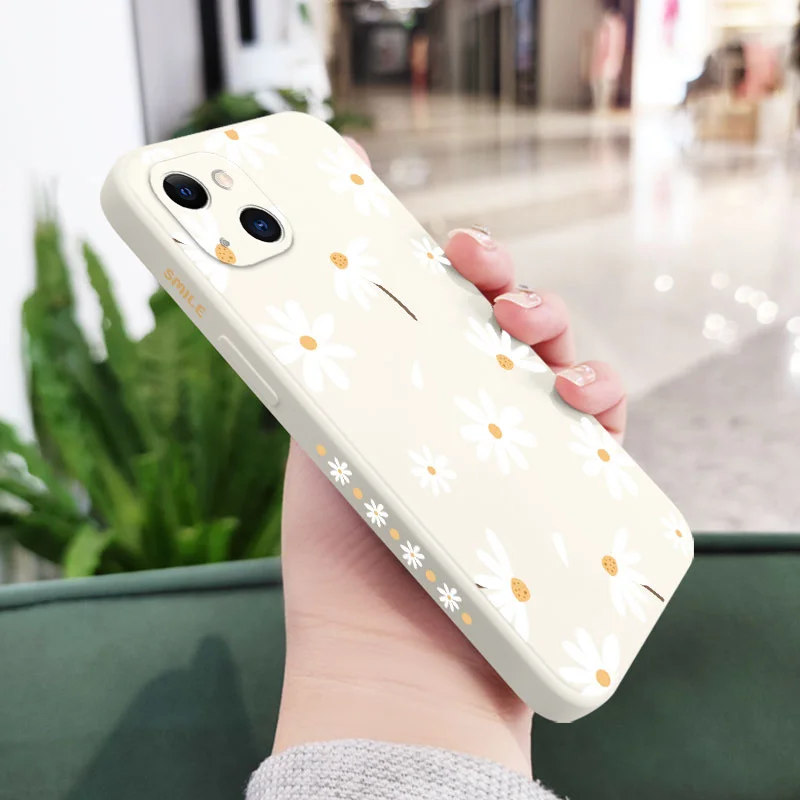 thumbnail image 1 of Plain Daisies Phone Case For iPhone 15 14 13 12 11 Pro Max Mini X XR XS MAX SE2020 8 7 Plus 6 6S Plus Cover, 1 of 5