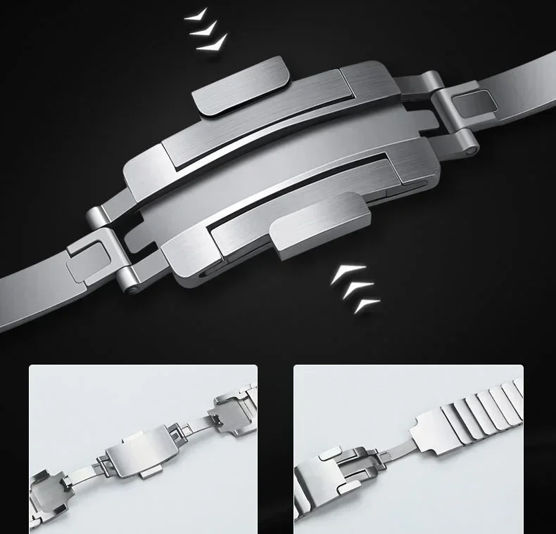 Premium 22mm Metal Smartwatch Bracelet Wristband - Stylish and Durable Accessory