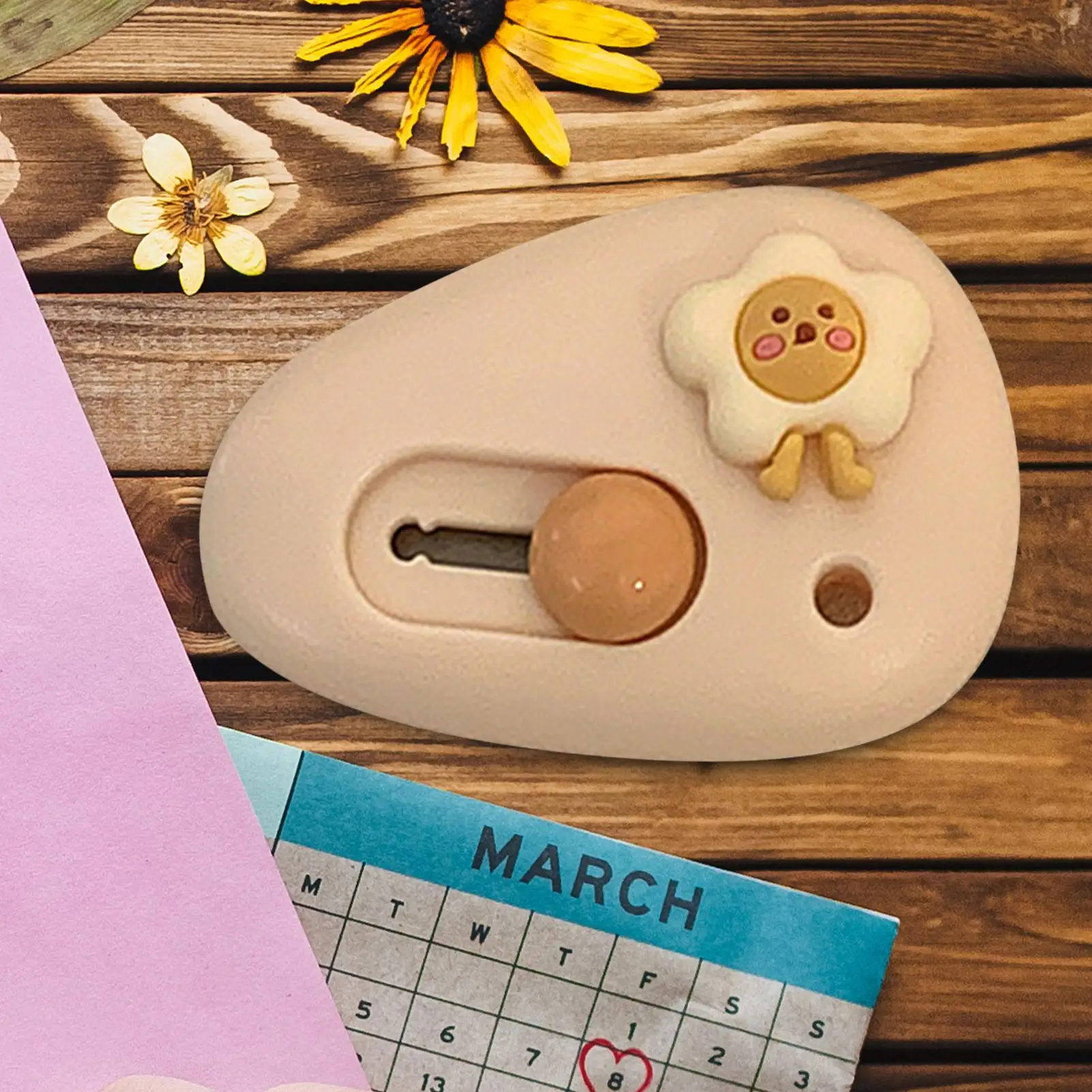 박스 커터 접이식 소형 유틸리티 나이프 안전하고 귀여운 편지 개봉기 포장 풀기용 절단 도구 휴대용 종이 봉투 절단기