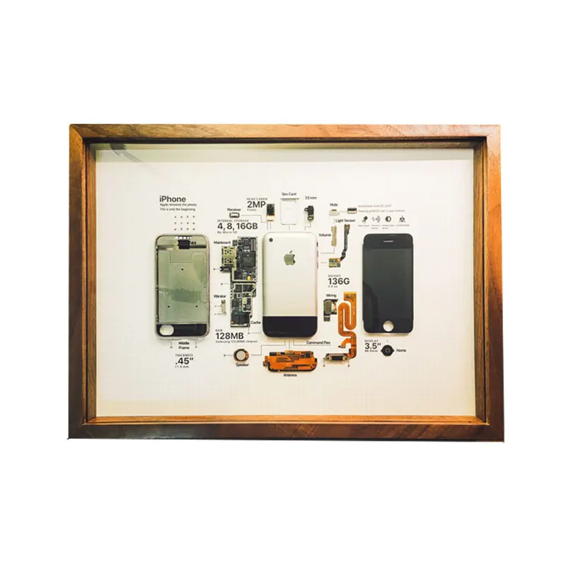 

Детали для iPhone 1-го поколения Apple 1 поколение художественные коллекционные предметы Apple 1 поколение дисплей аксессуаров