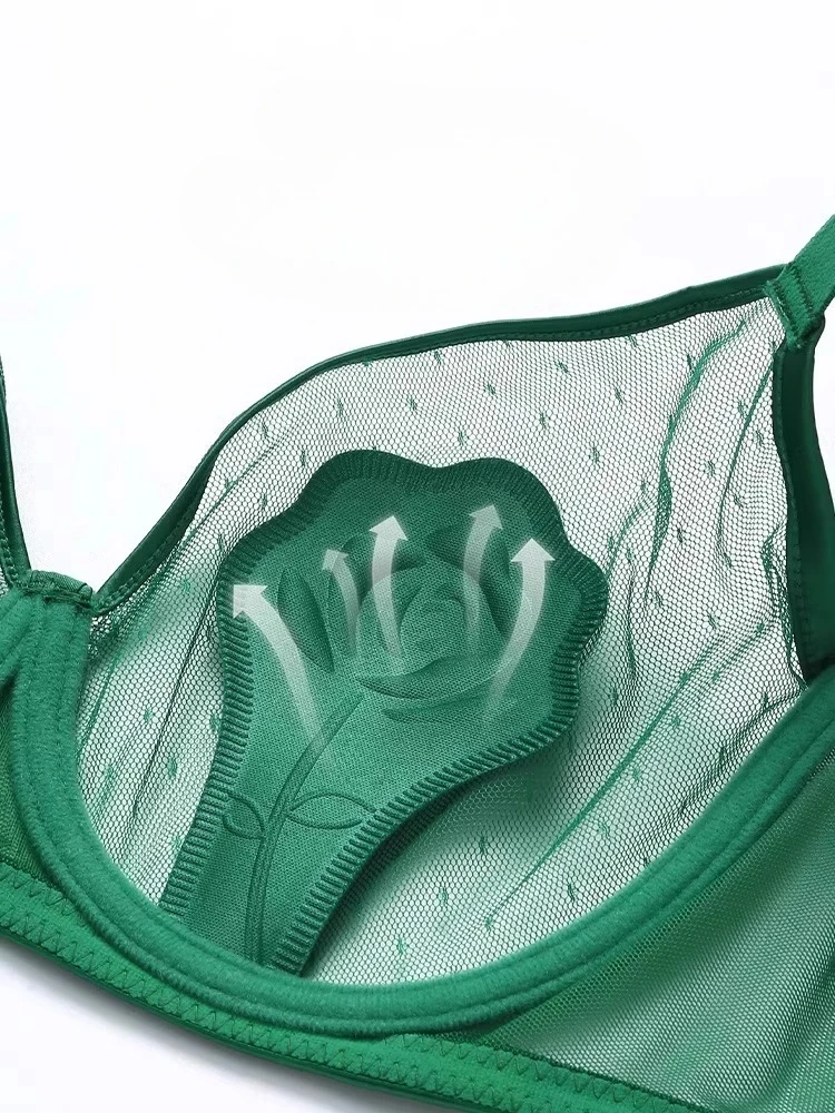 حمالة صدر صغيرة للنساء، حمالة صدر كاملة رفيعة للغا...