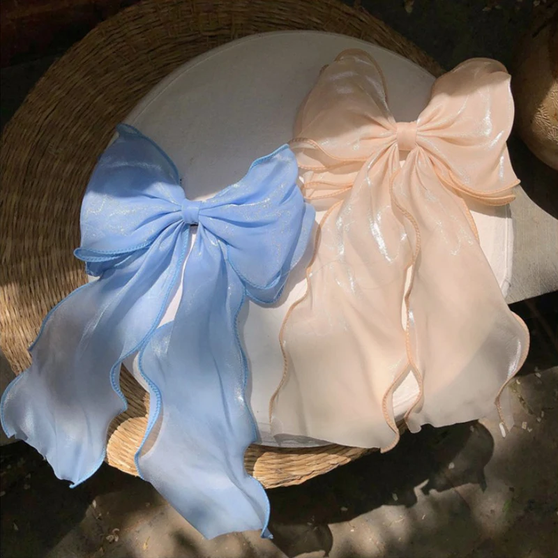 

2023 Fashion Bow Hairpin Korean Version Bow Top Clip Hairpin Women's Headwear Spring Clip Hairpin Decoration