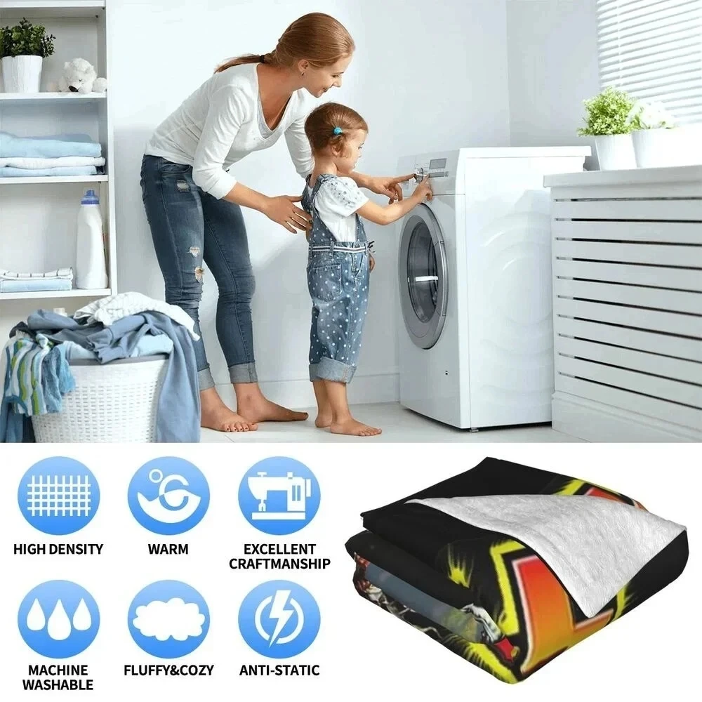 Cute Labubu Throw Blanket Bed Blankets for Decorative Sofa Downy Luxury Designer Bedding Soft Plaid With Print Throwing King Lid 6