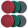 6pcs 5-inch Electric Drill Brush Head Cleaning Cloth Household Tools Floor Tile Polishing Kitchen Bathroom Car Wash And Descal 1