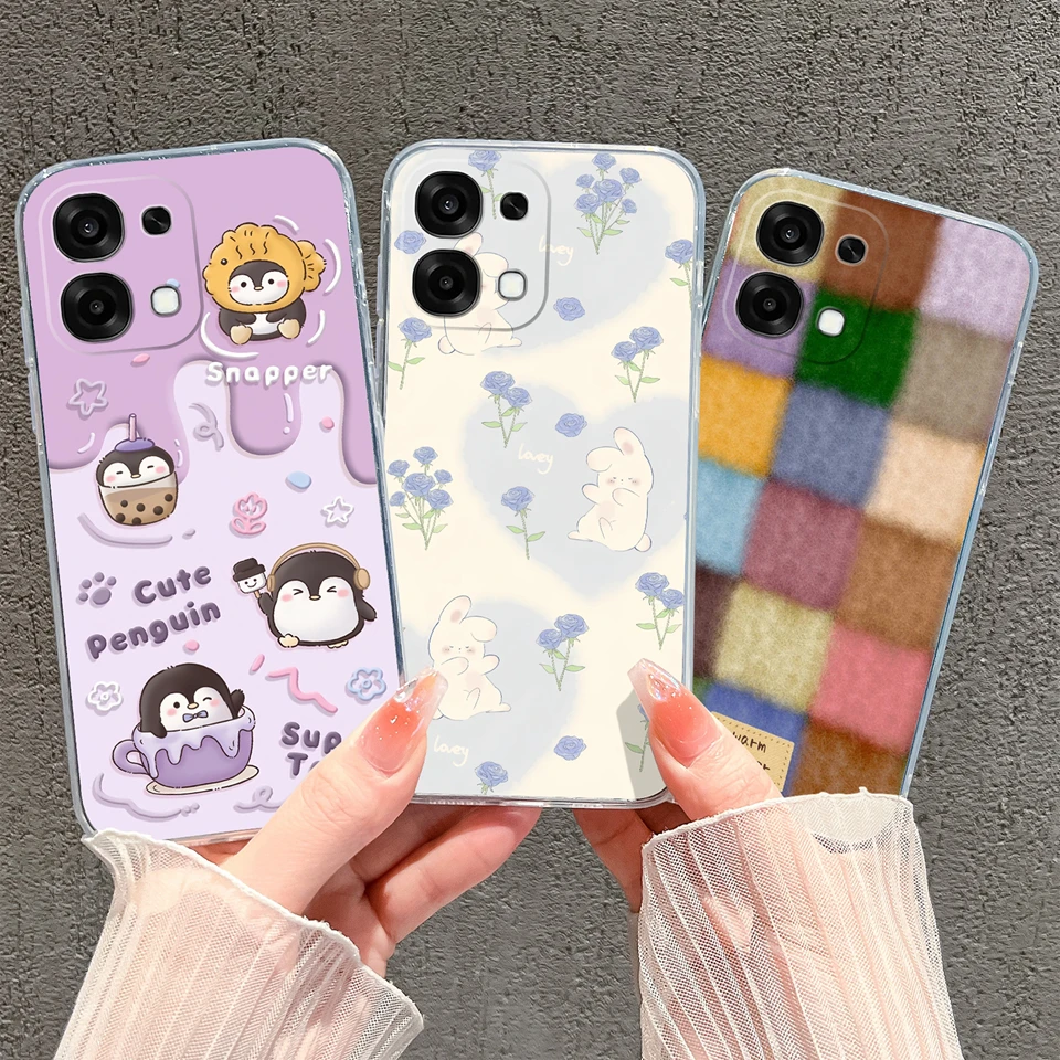 Pretty Butterfly Goldfish Drop-Resistant Lightweight Clear Bumper Case
