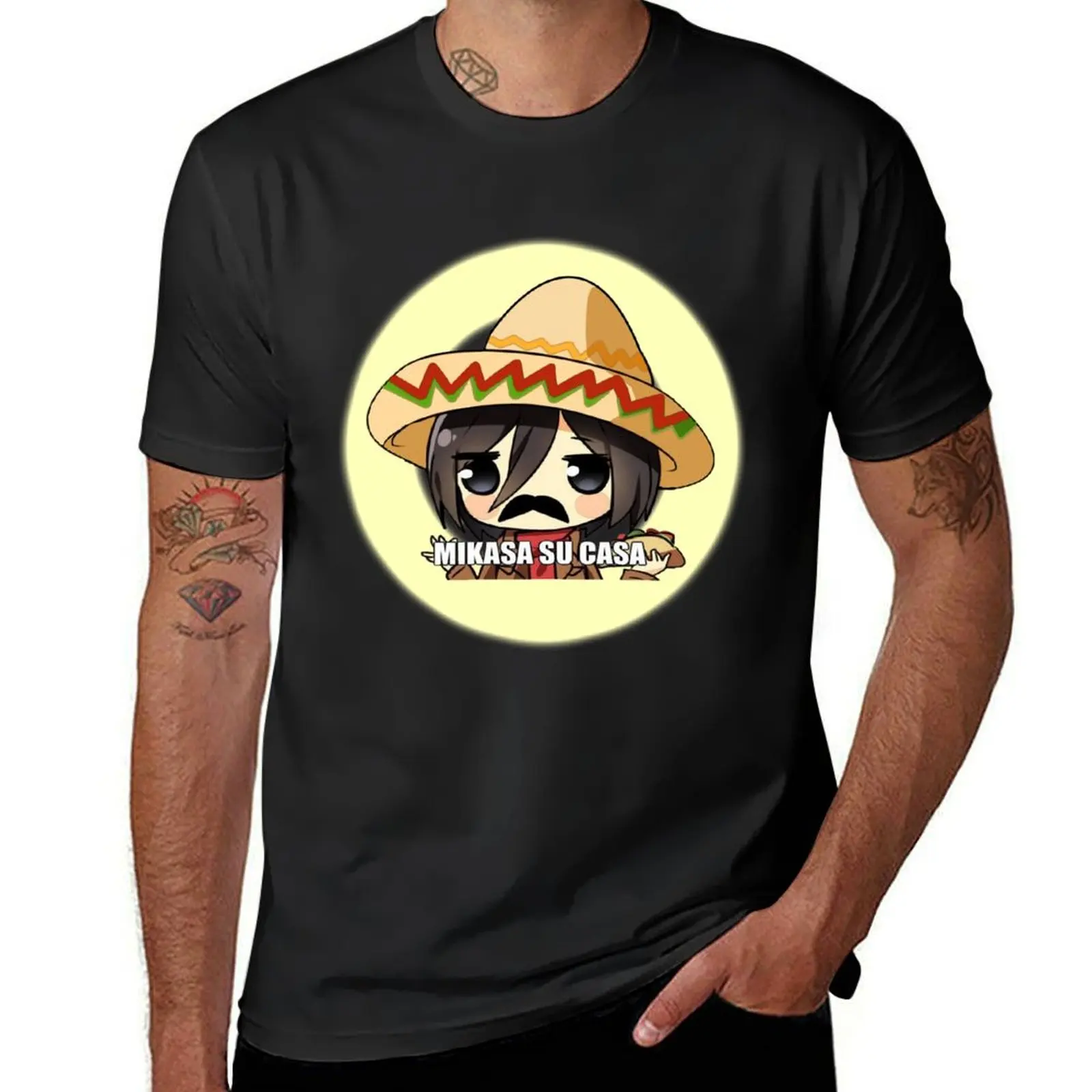 Mikasa Su Casa T-Shirt cute tops blacks new edition big and tall t shirts for men
